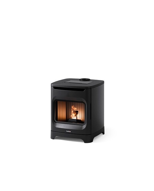 Estufa Pellets Flos 6 kW Negro-2