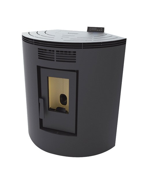 Estufa Pellets Aire Rinconera BP-100R Negro-1
