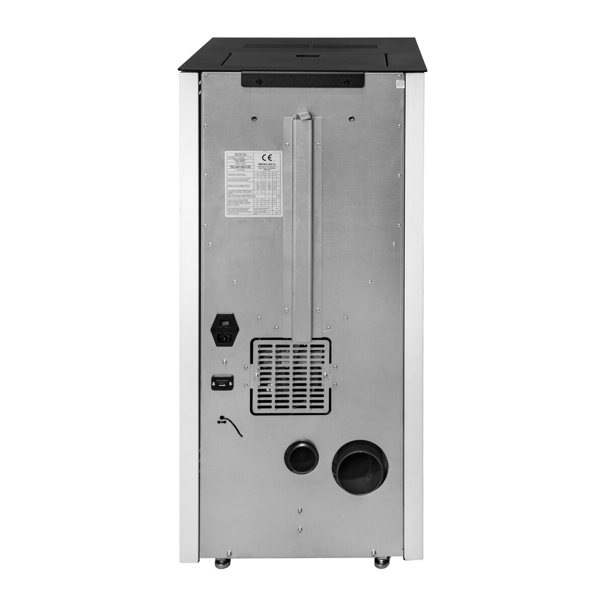 Estufa de pellets Power 9 Burdeos-9
