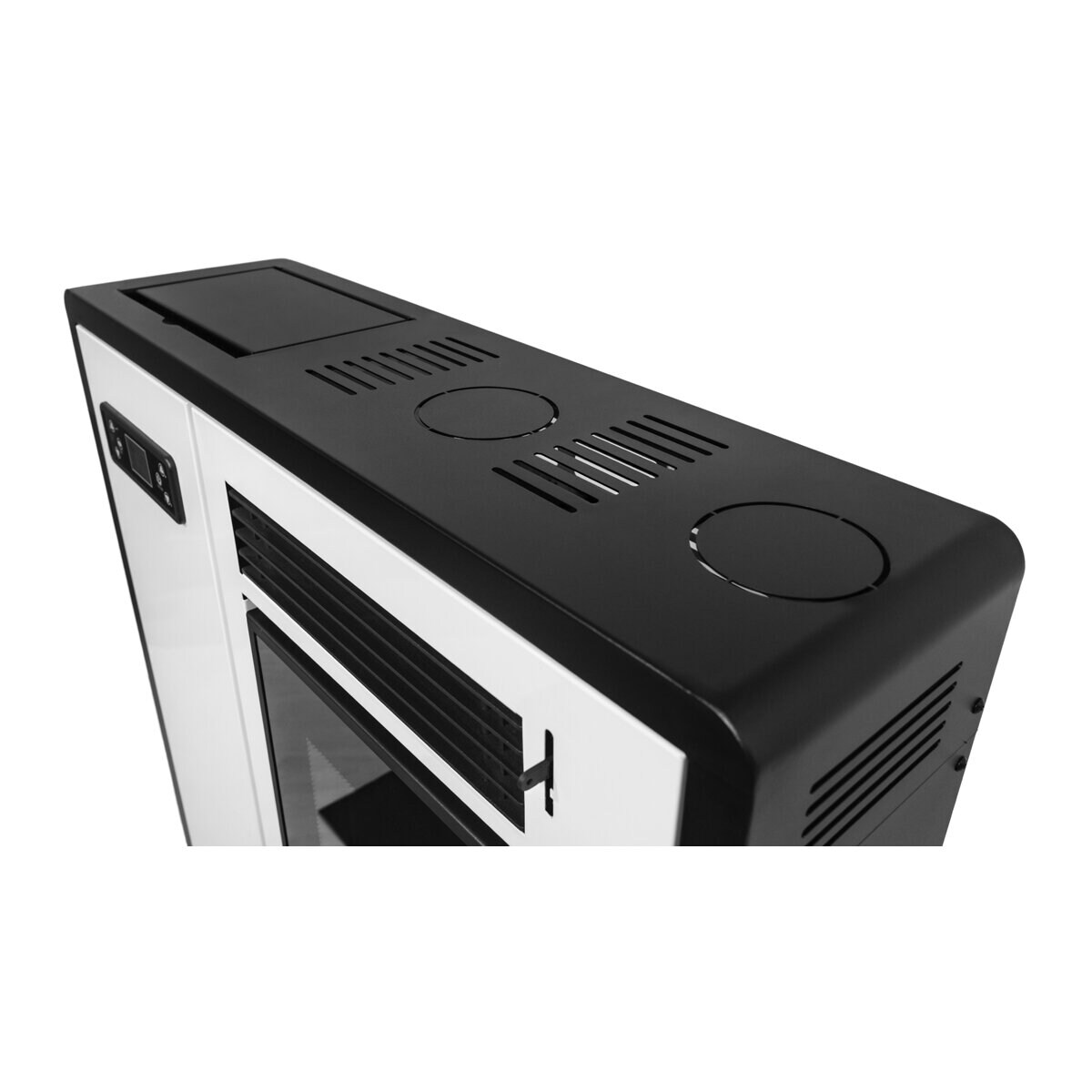 Estufa de Pellets Pasillo 8 Blanco-4