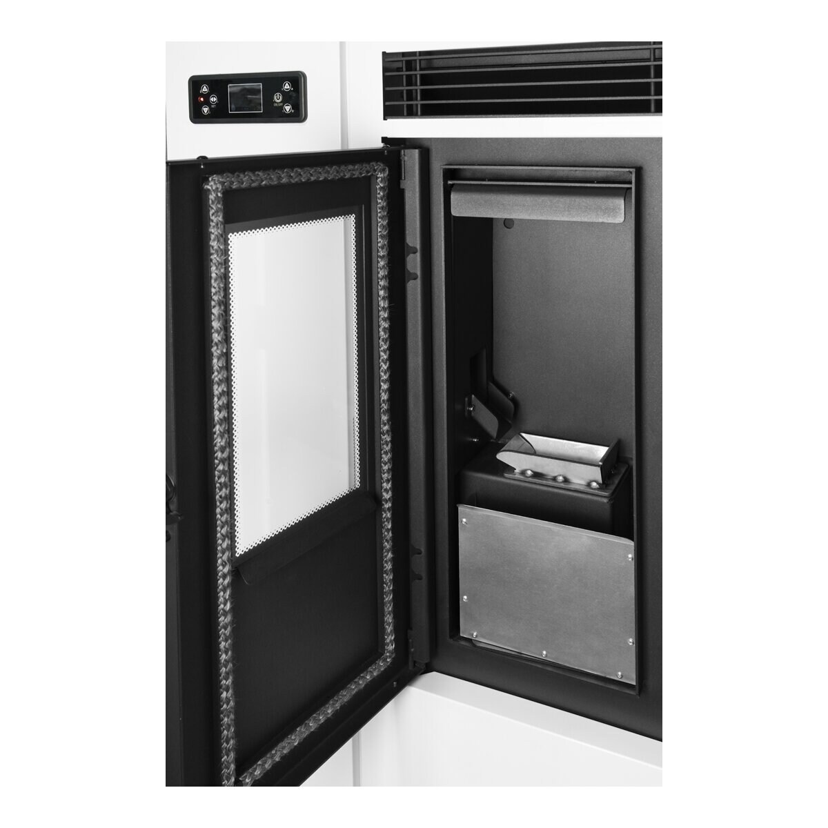 Estufa de Pellets Pasillo 8 Blanco-11