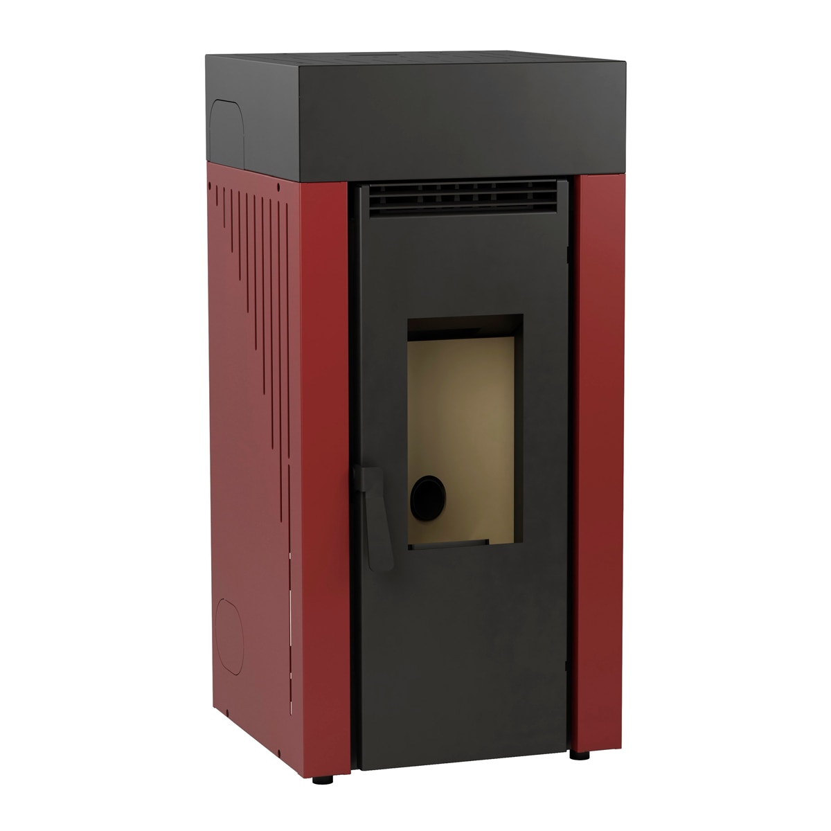 Imagen 0 de Estufa de Pellet Canalizable BP-201 Burdeos Interior en Vermiculita