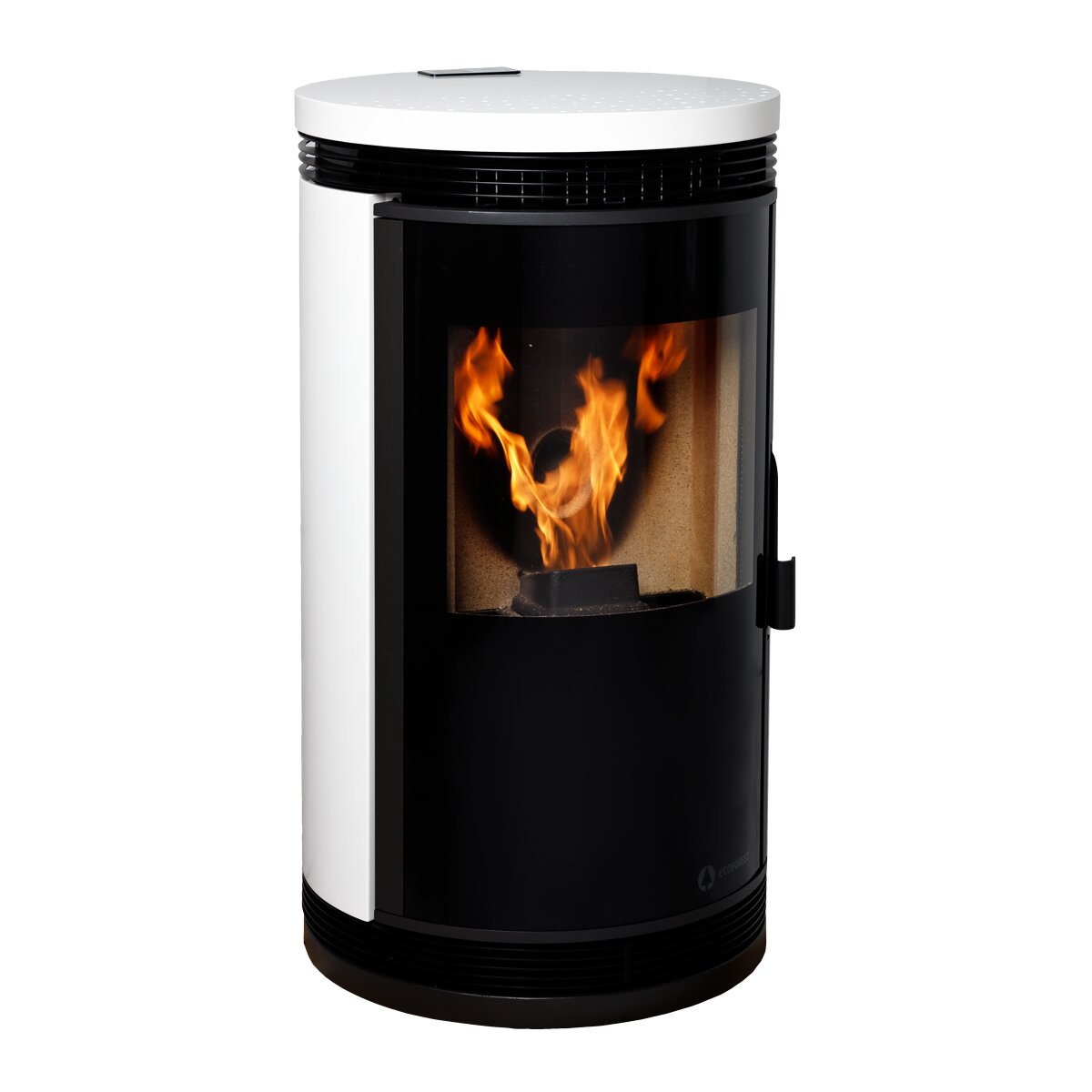 Imagen 0 de Estufa pellet Lyon Blanca 7,5Kw