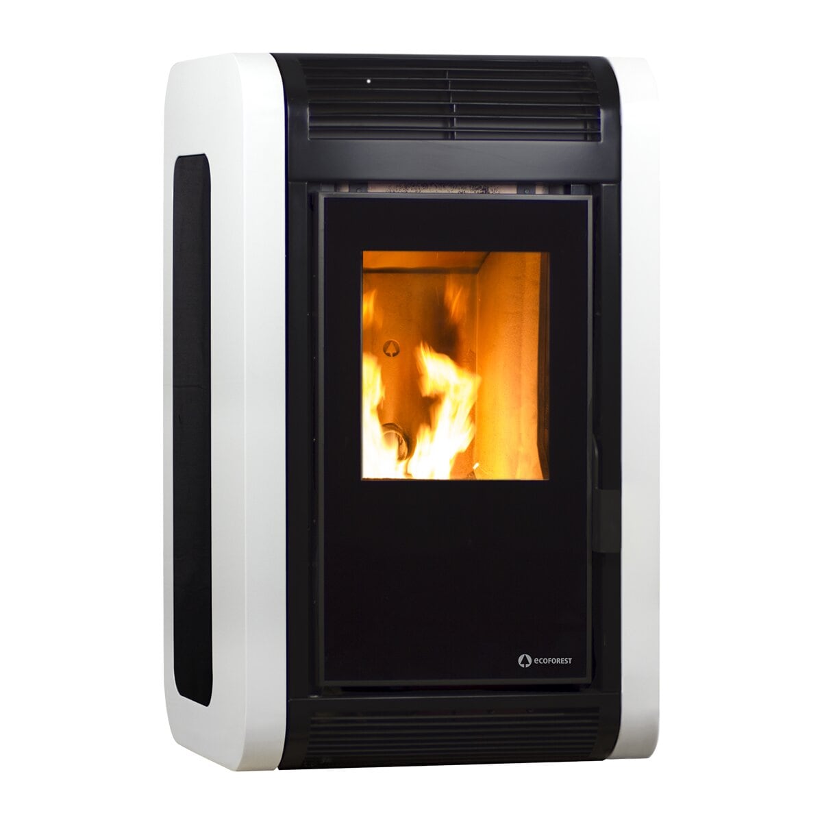 Estufa pellet Canal Oslo 30Kw Negro-1