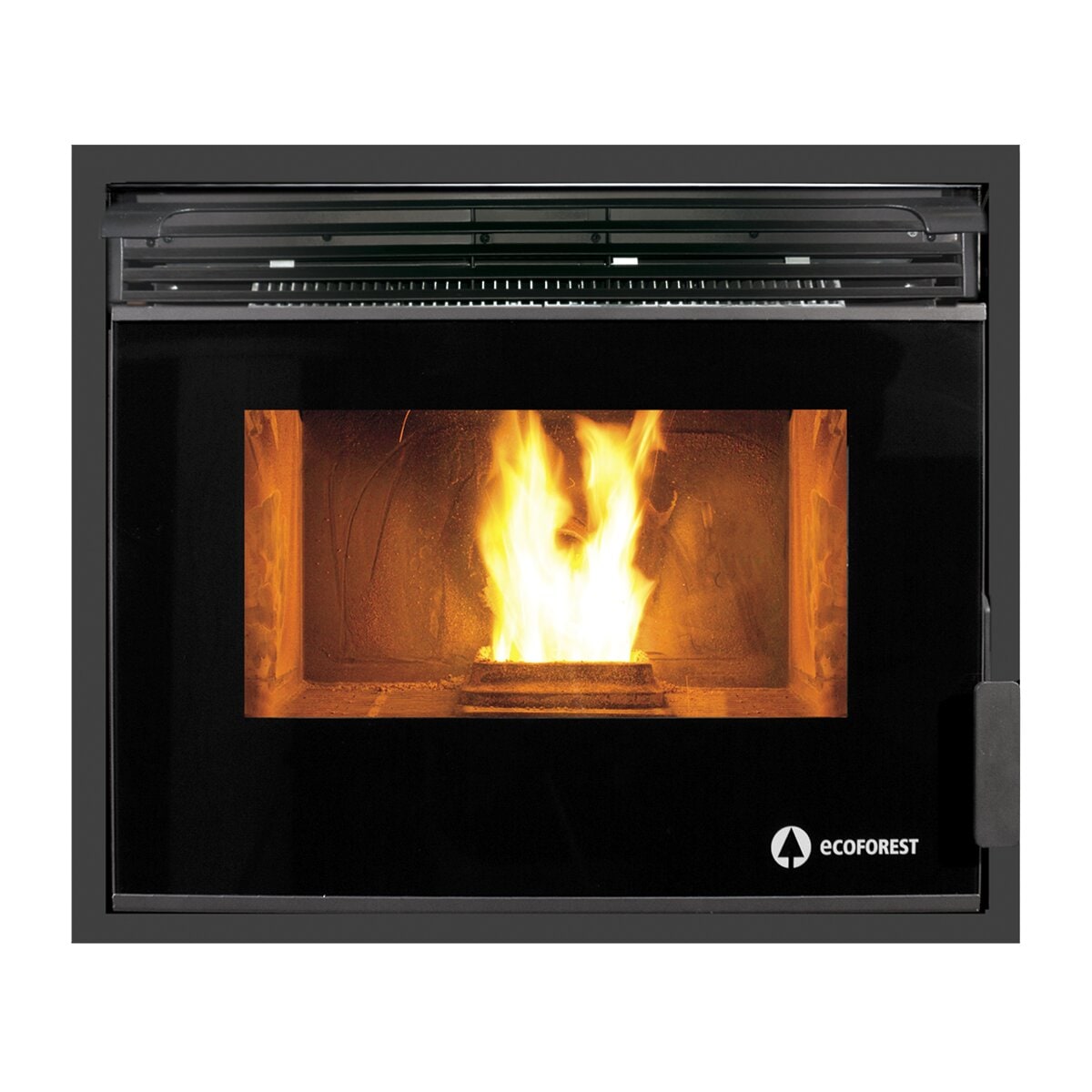 Estufa pellet Can Córdoba 12Kw Negro-1