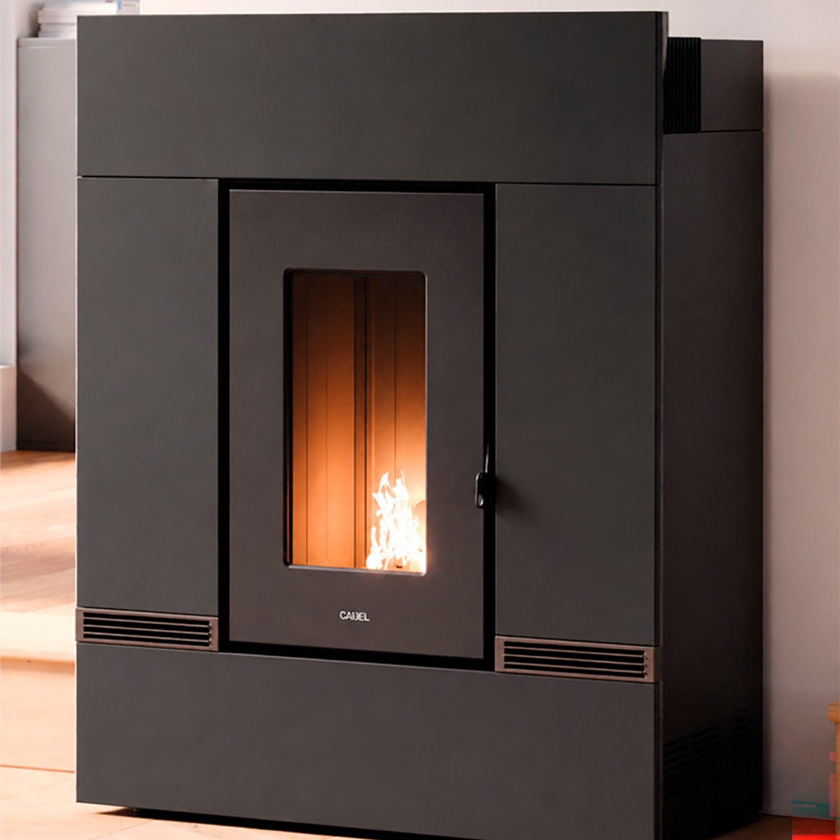 Estufa de pellet Mithos Plus 14 PS de 13,7 kW Antracita-2