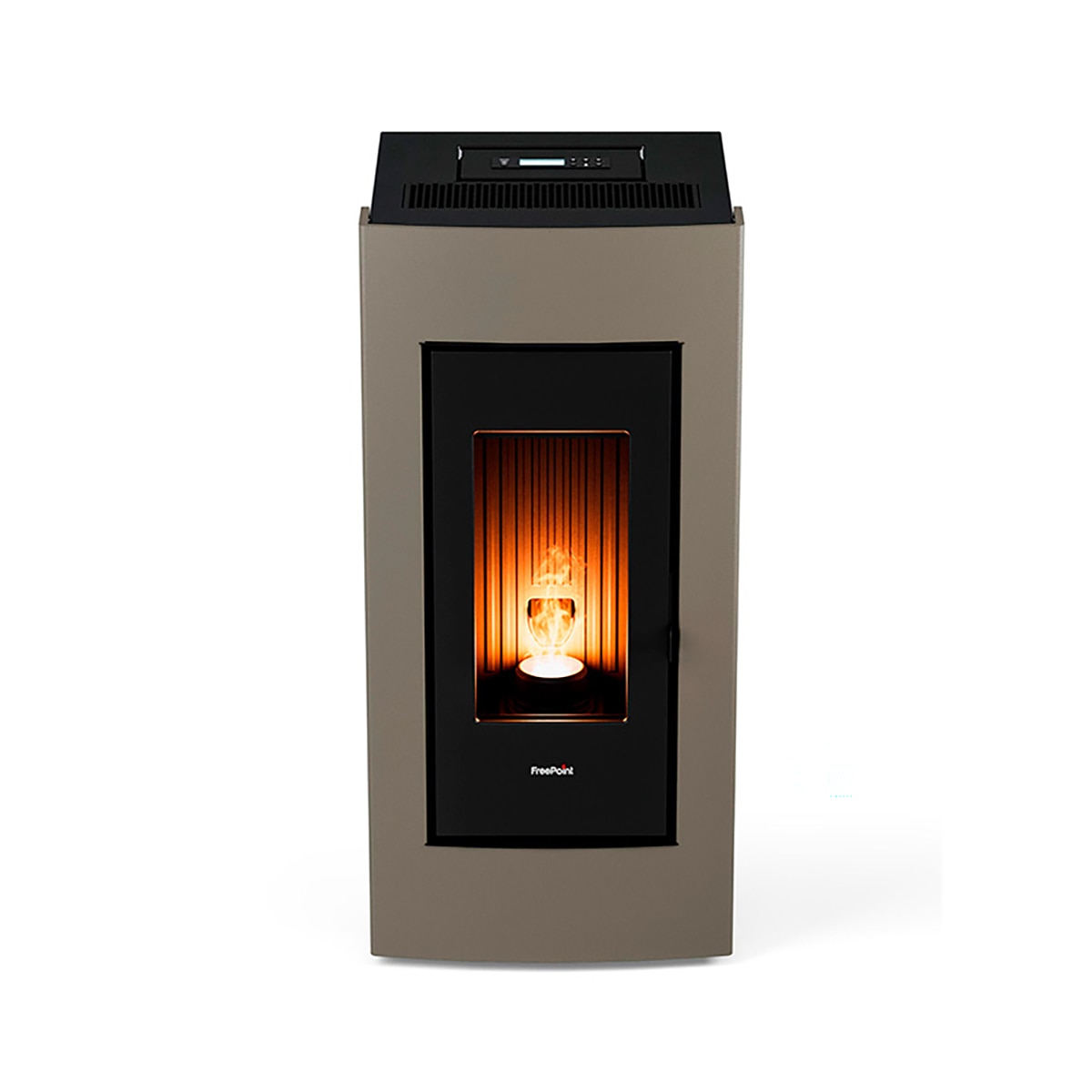 Estufa de pellet estanca canalizable Go 11 de 10,5 kW Bronce-3