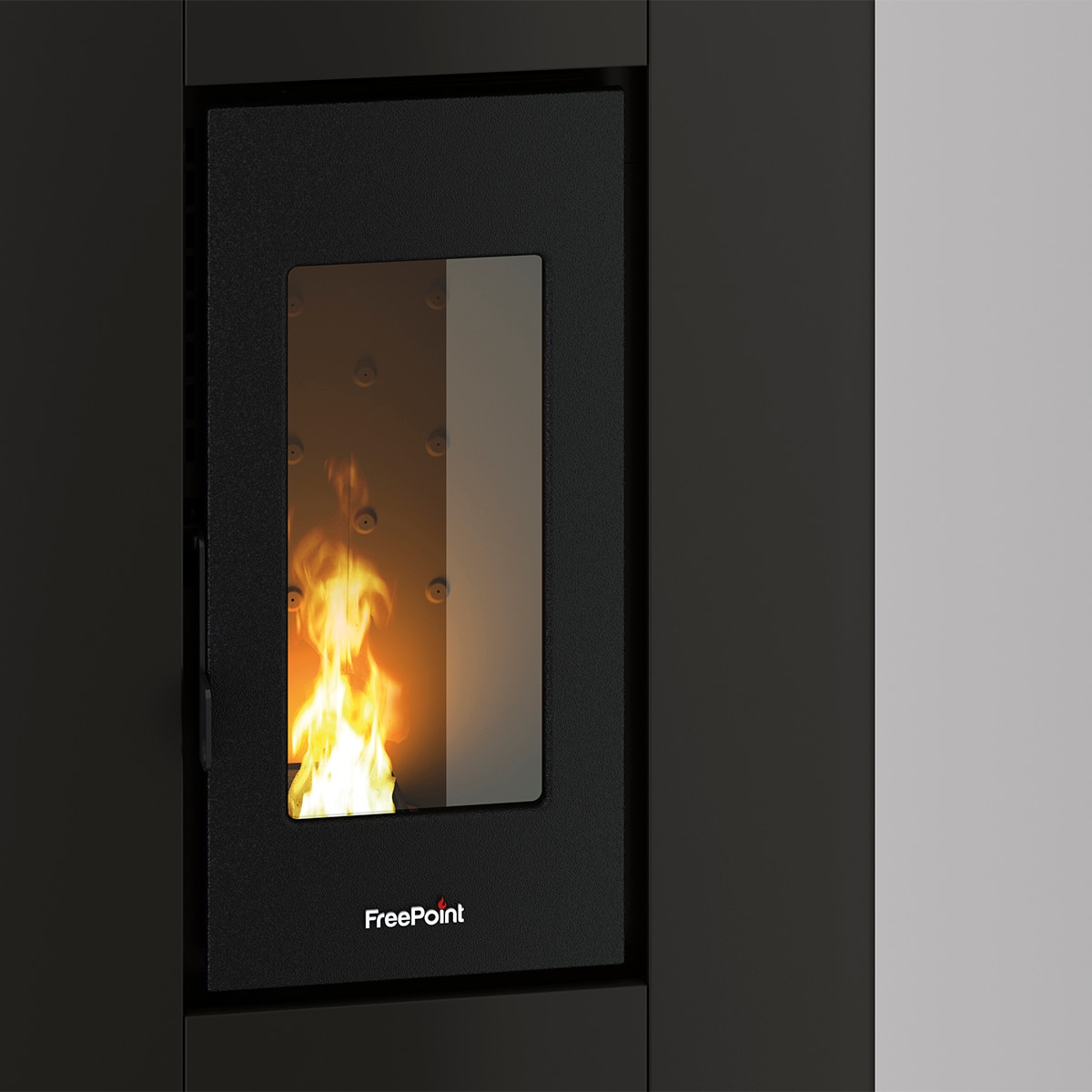 Estufa de pellet pasillo Atrium de 5,2 kW Antracita-5