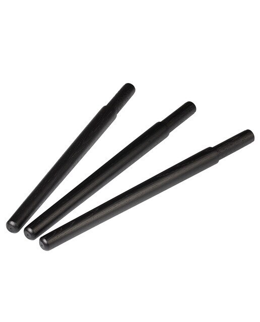 Biochimenea Bioetanol Ground High Cúpula Negra - Bol Acero - Patas negras Negro-5