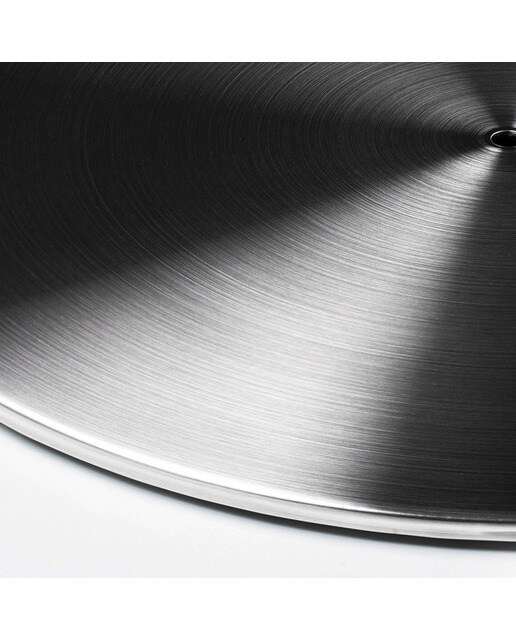 STEEL HIGH CÚPULA BL POSTE AC Branco/Aço-5