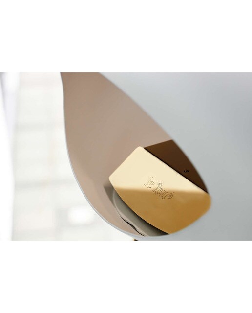 STEEL LOW CÚPULA BL POSTE RG Branco / Dourado-3