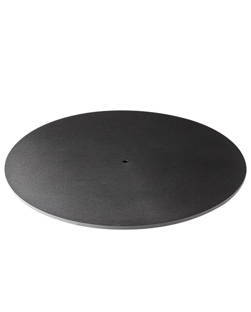 Biochimenea Bioetanol Ground Steel Low Cúpula Negra - Poste Negro - Plato Negro Negro-5
