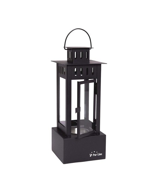 Chimenea Bioetanol de Sobremesa 1 kW Iris B 0,5 l Negro-3