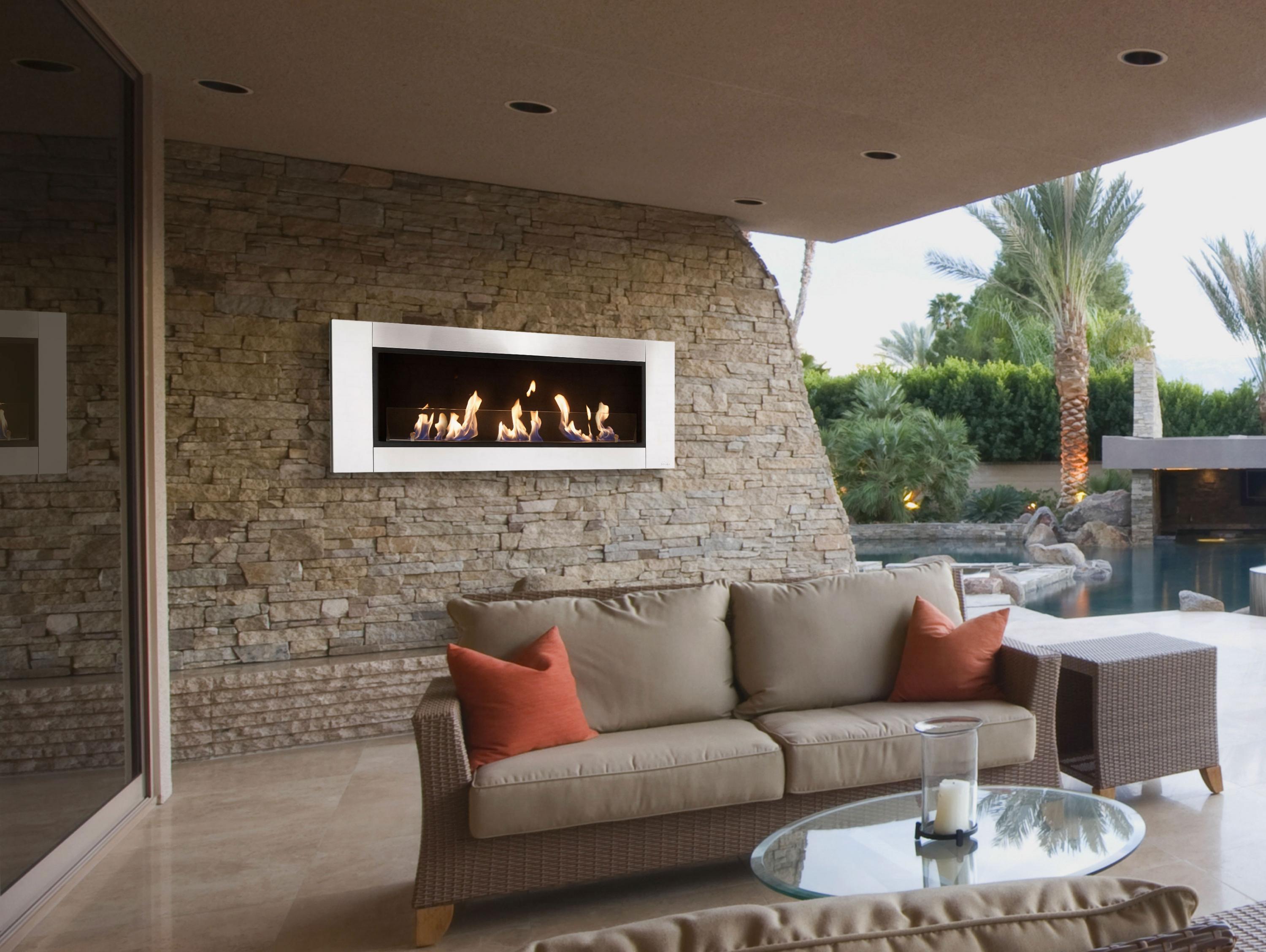 Chimenea Bioetanol 6 kW Hécate 3,6 l Acero Inox-10