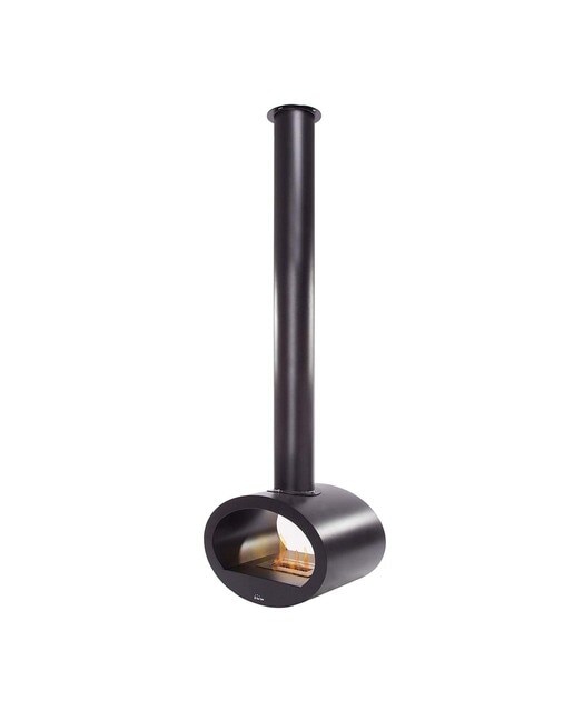 Chimenea Bioetanol de Techo 2 kW Syke 1,5 l Negro-3