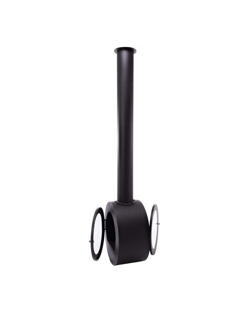 Chimenea Bioetanol Techo 2,5 kW Syke Redonda 1 l Negro-3