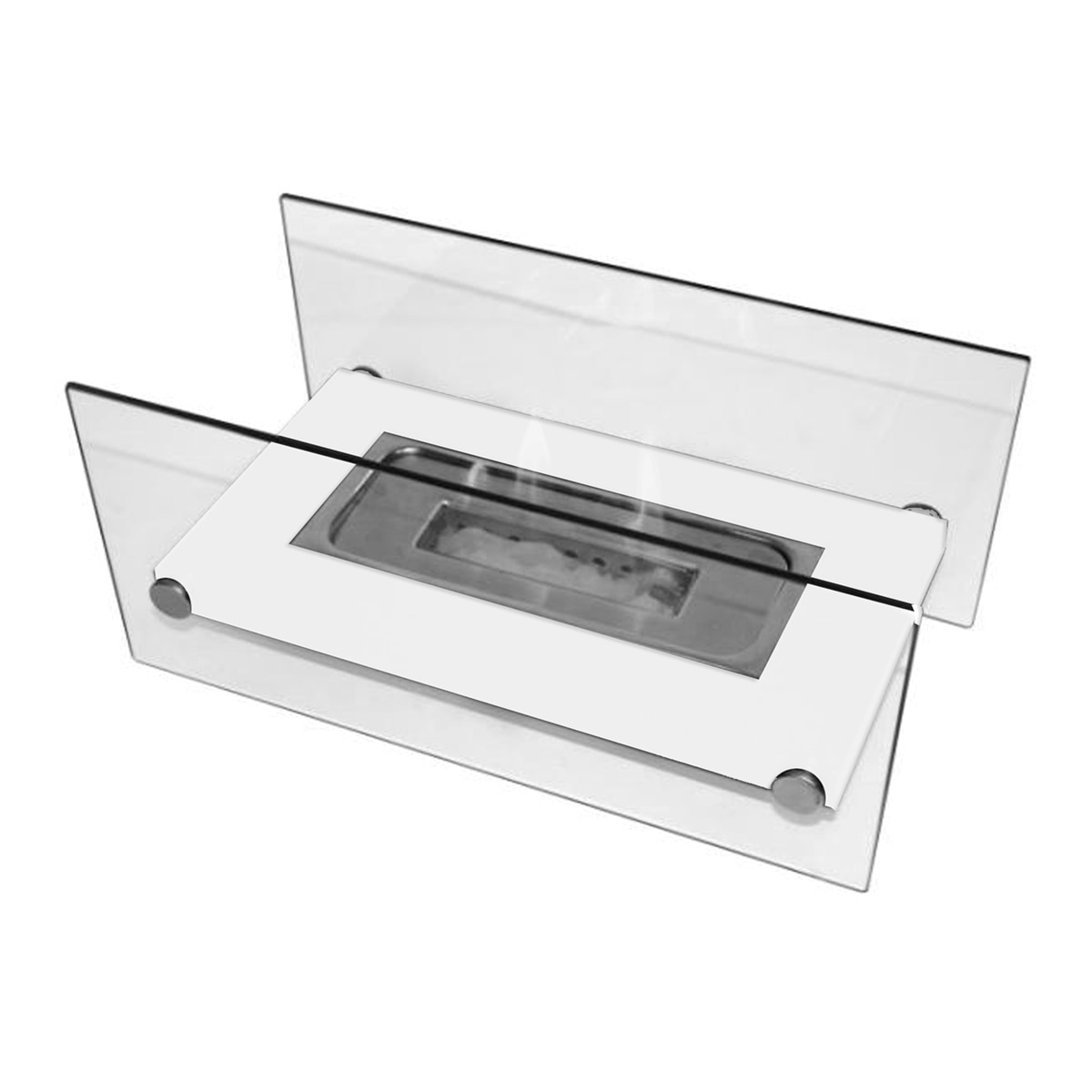 Estufa bioalcohol Oniros 750w Blanco Blanco-2