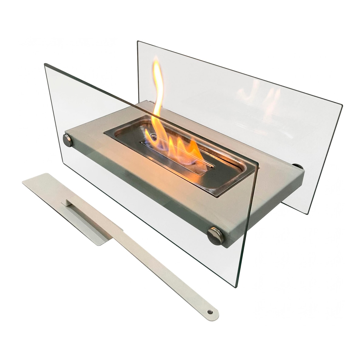 Estufa bioalcohol Oniros 750w Blanco Blanco-4