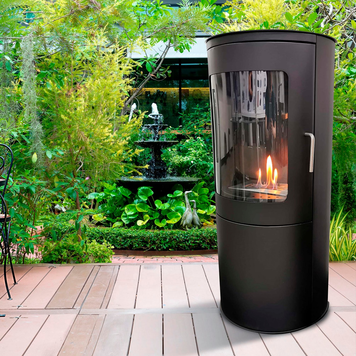 Estufa bioalcohol Bestfire Compact Negra Negro-6