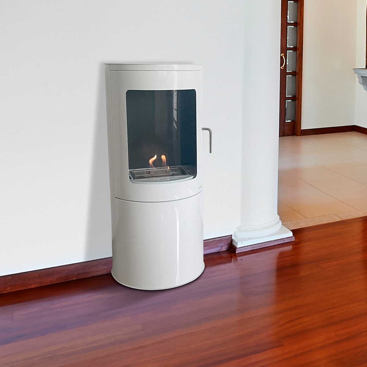 Estufa bioalcohol Bestfire Compact 3000W Blanco Blanco-5