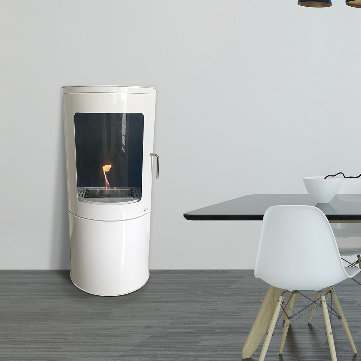 Estufa bioalcohol Bestfire Compact 3000W Blanco Blanco-7