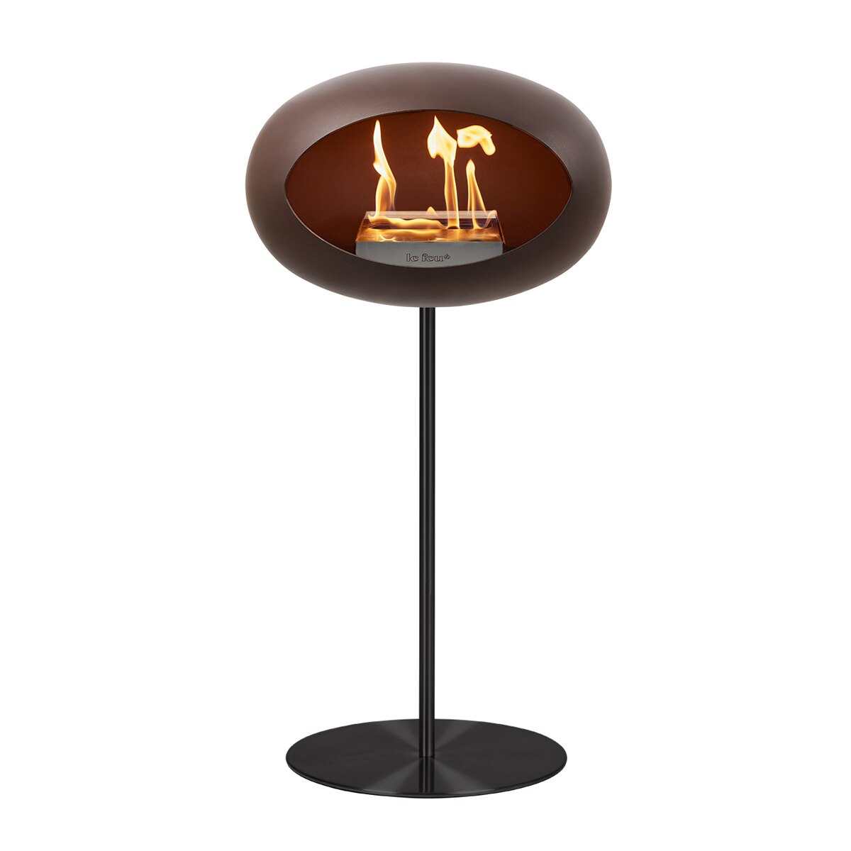 Chimenea de bioetanol STEEL 800195 Marrón-3