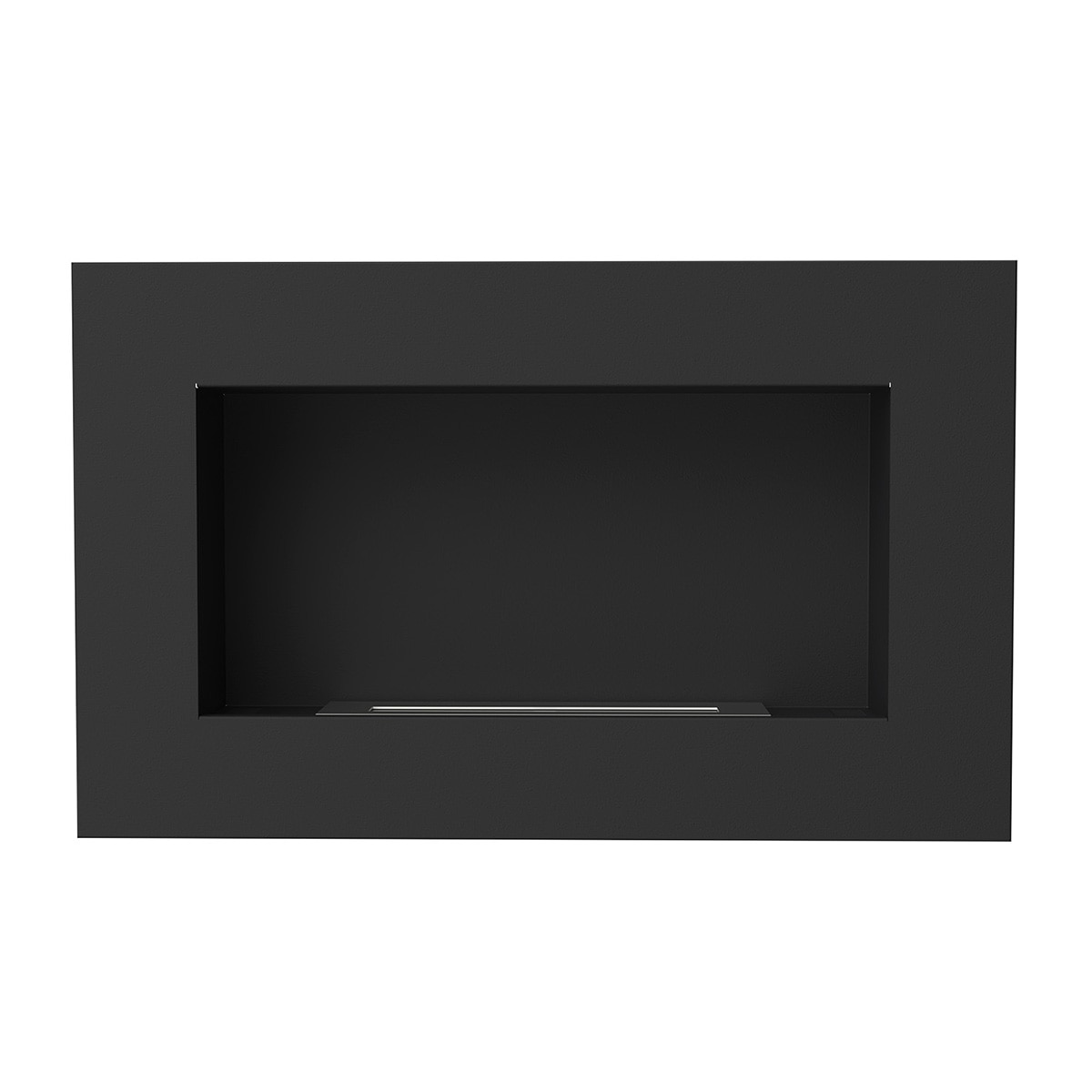 Chimenea de Bioetanol de pared Bio E650 X 400 Box Negro-2