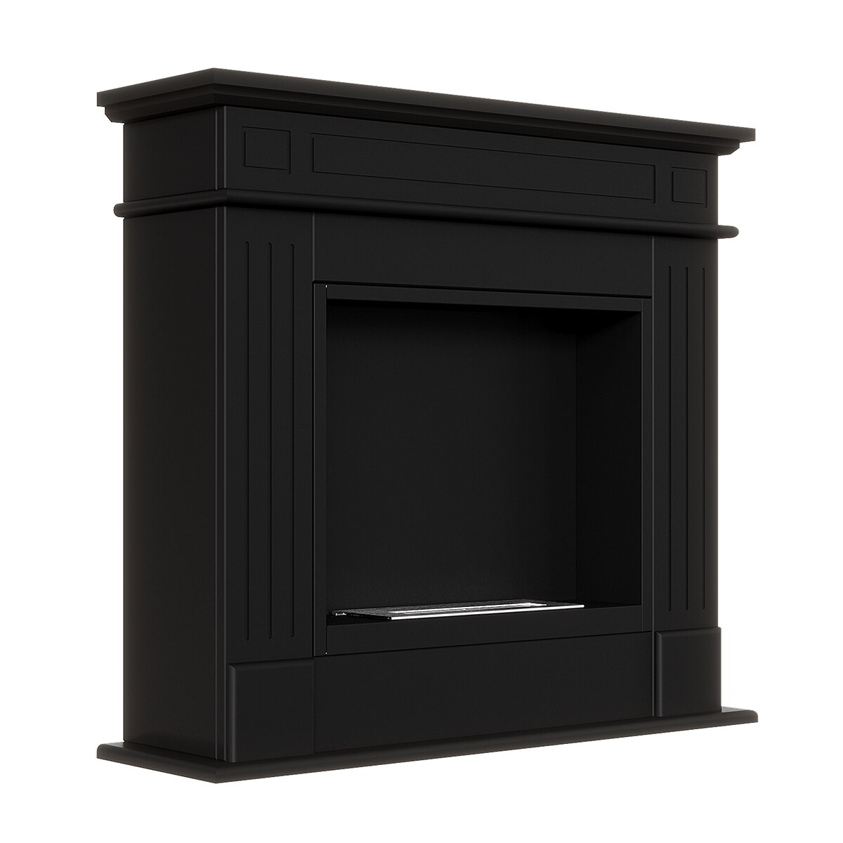 Chimenea de Bioetanol de suelo Bio CH2 Negro-2