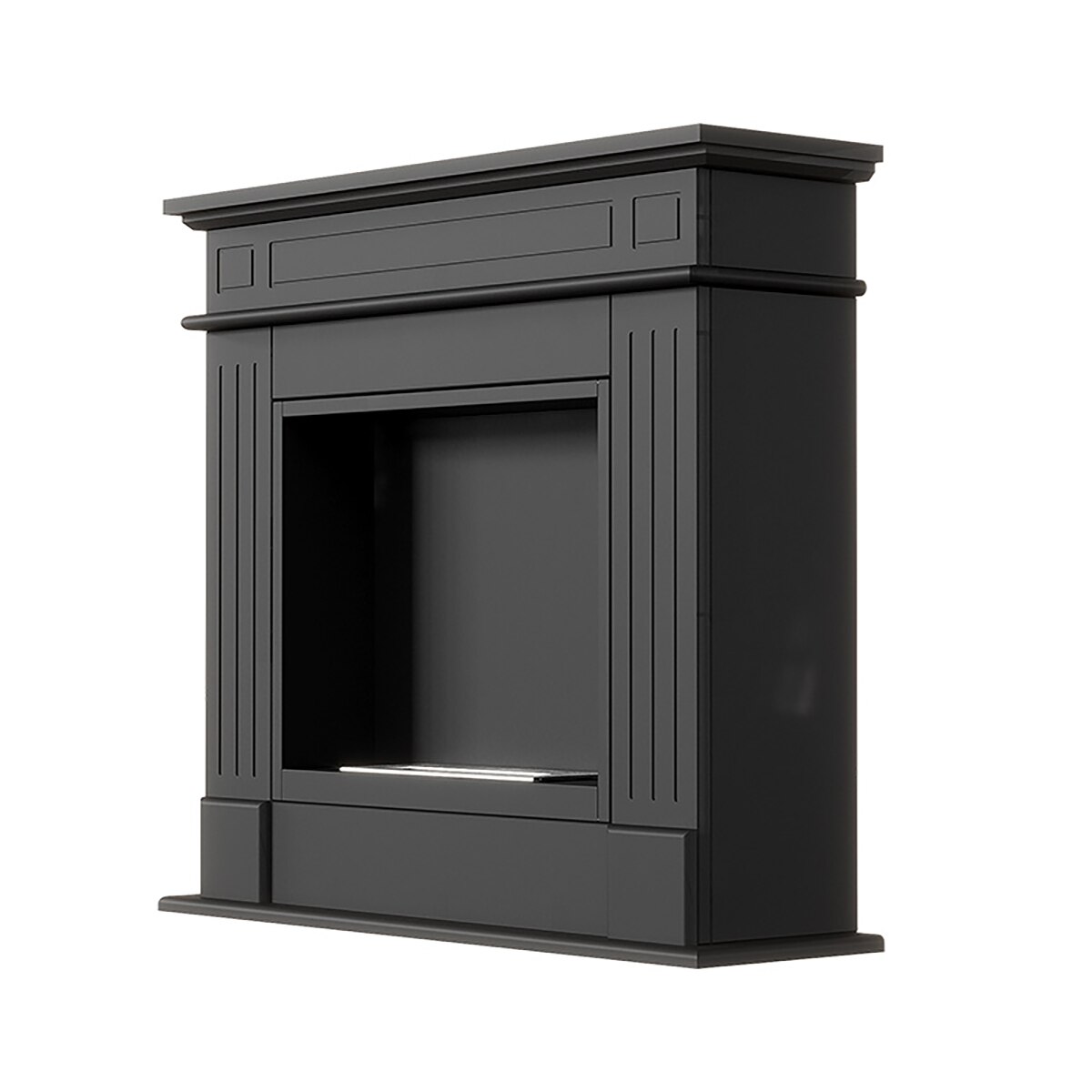 Chimenea de Bioetanol de suelo Bio CH2 Negro-4