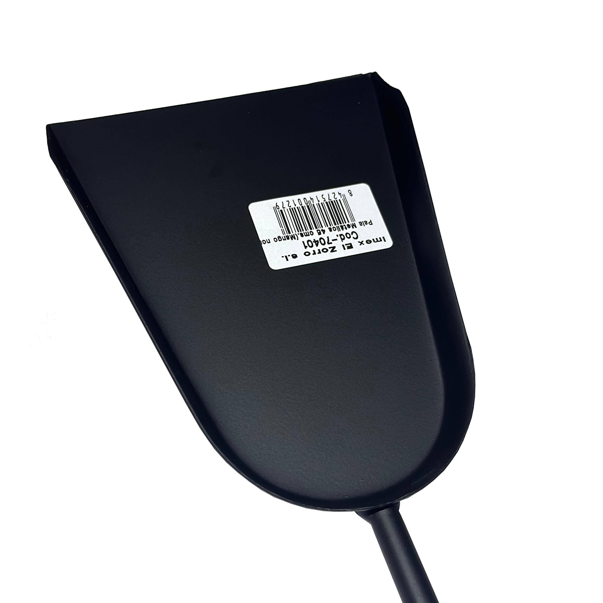 Pala metálica hierro fundido para chimenea. Negro-2