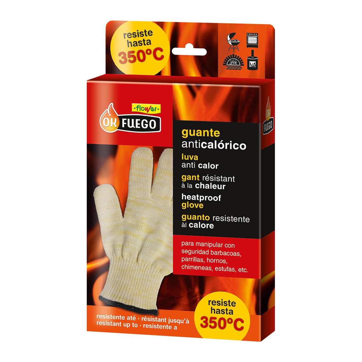 Imagem 0 de Luva Anticalórica 350º Homologada