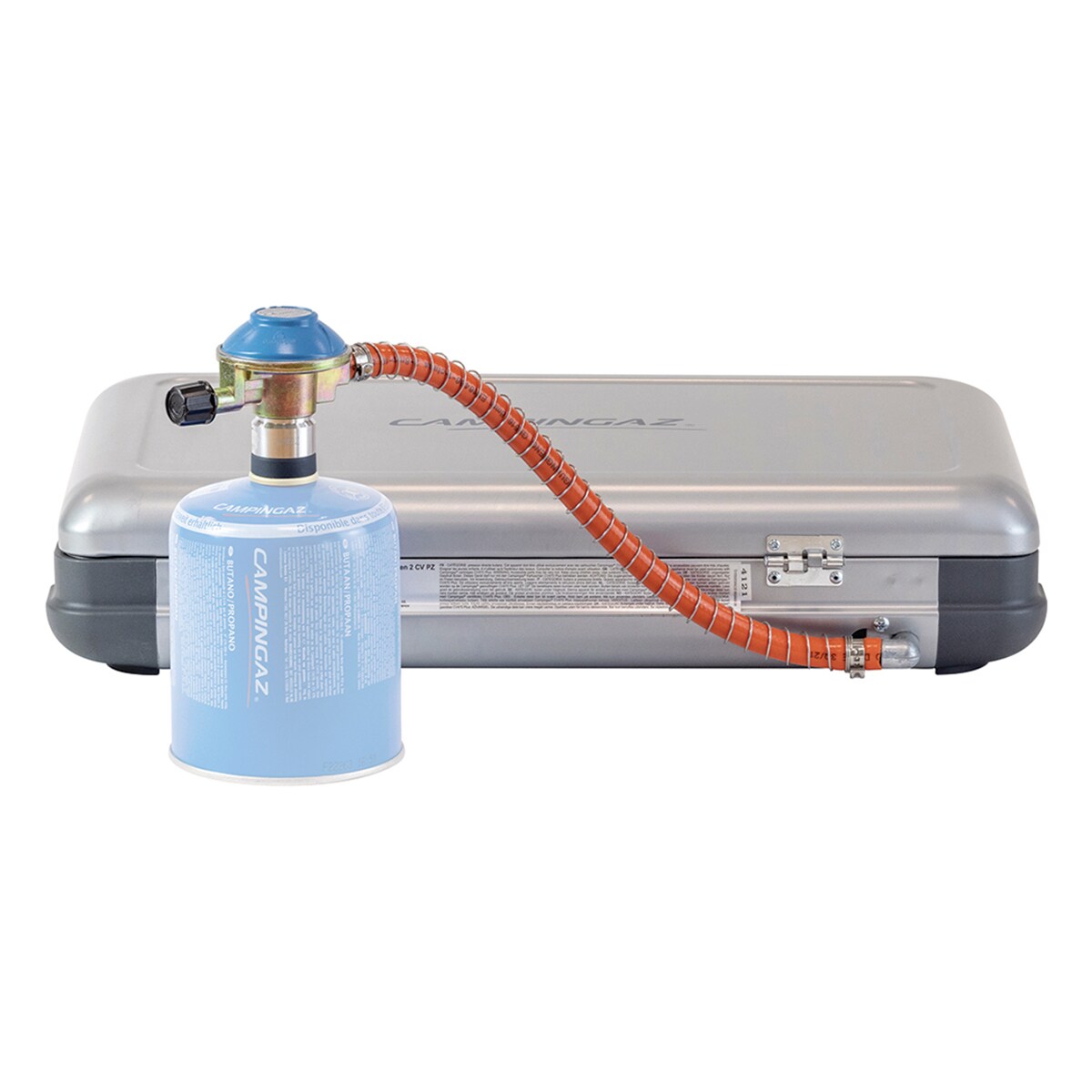 Cozinha a Gás de 2 Queimadores 2 Kw Cinzento-6