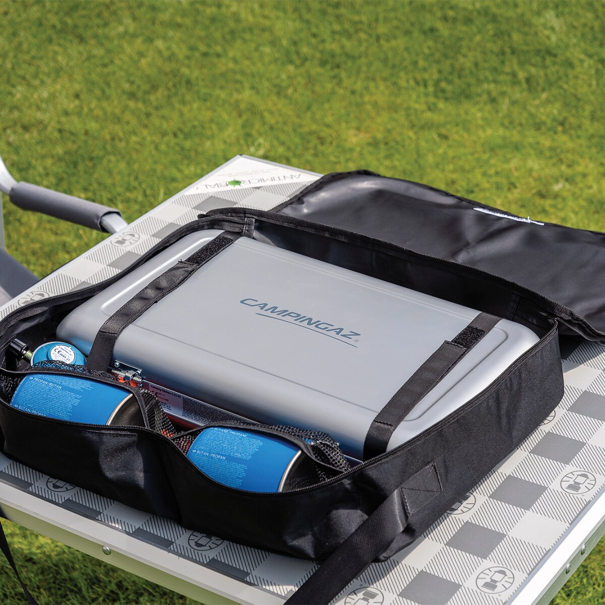 Cozinha a Gás de 2 Queimadores 2 Kw Cinzento-7