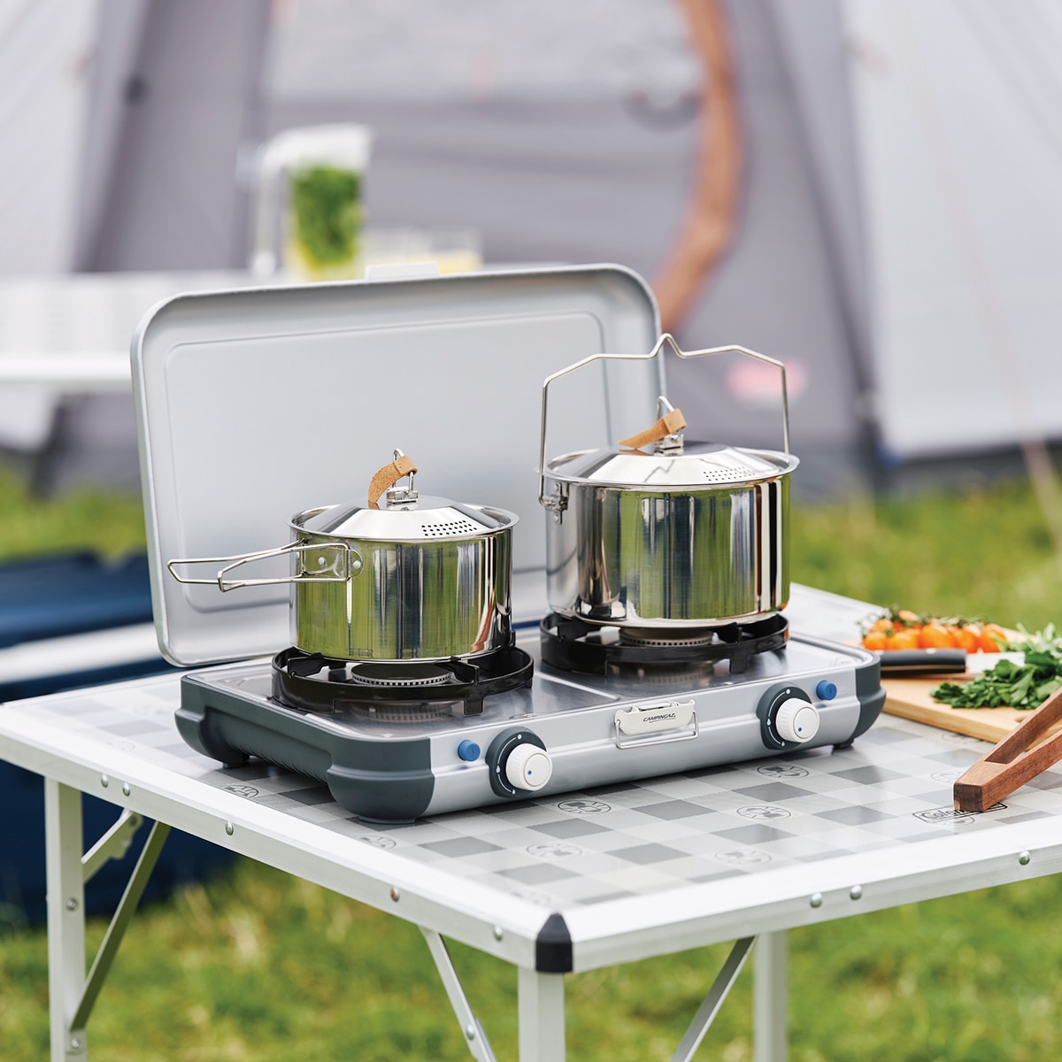 Cocina Camping kitchen 2 Grill & Go CV Blanco-9