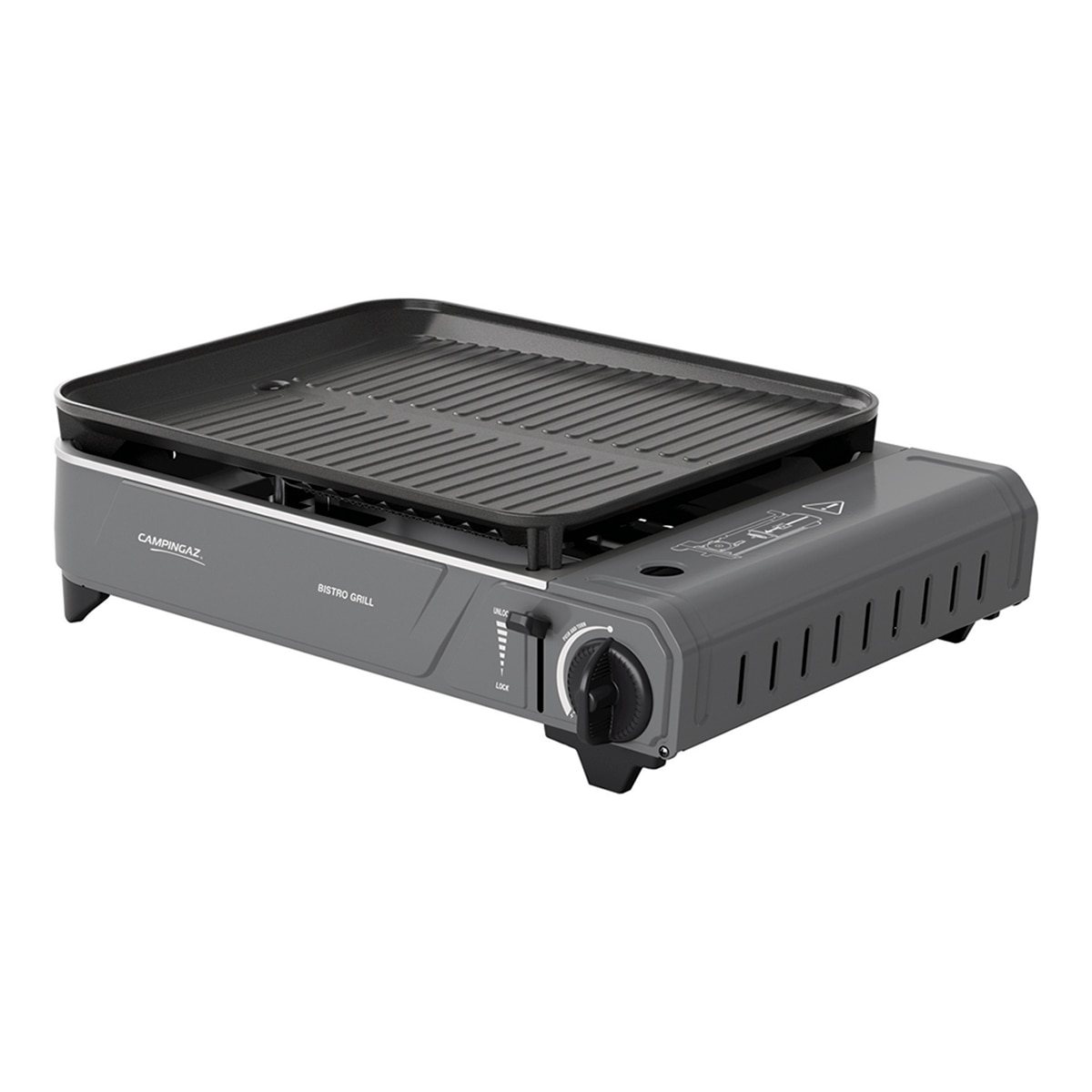 Parrilla Gas Bistro 1,9KW Negro-2
