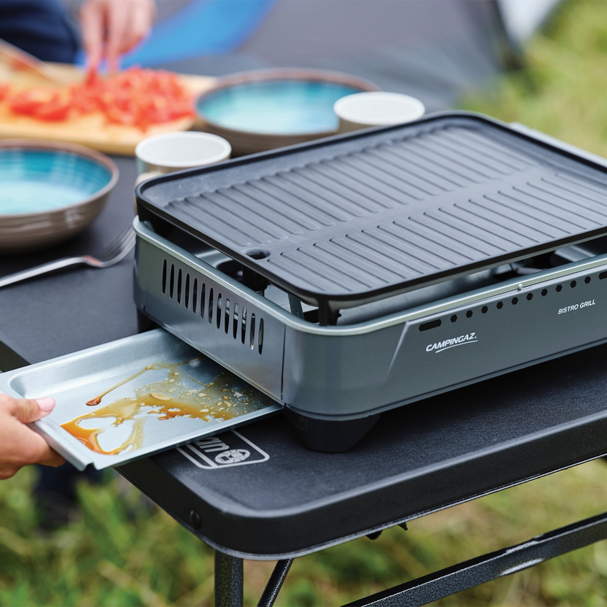 Parrilla Gas Bistro 1,9KW Negro-3