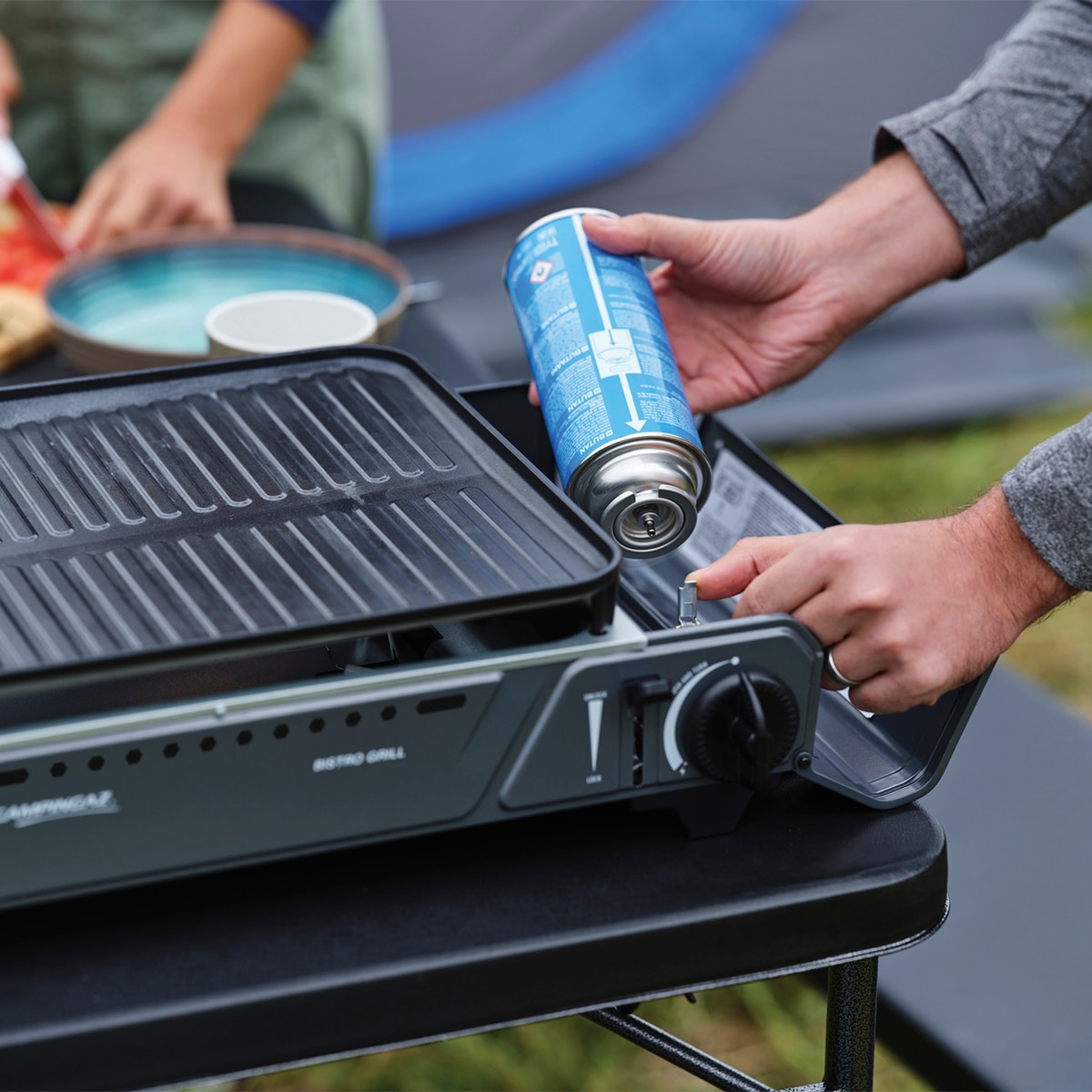Parrilla Gas Bistro 1,9KW Negro-4