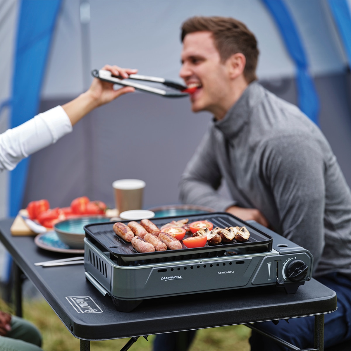 Parrilla Gas Bistro 1,9KW Negro-5