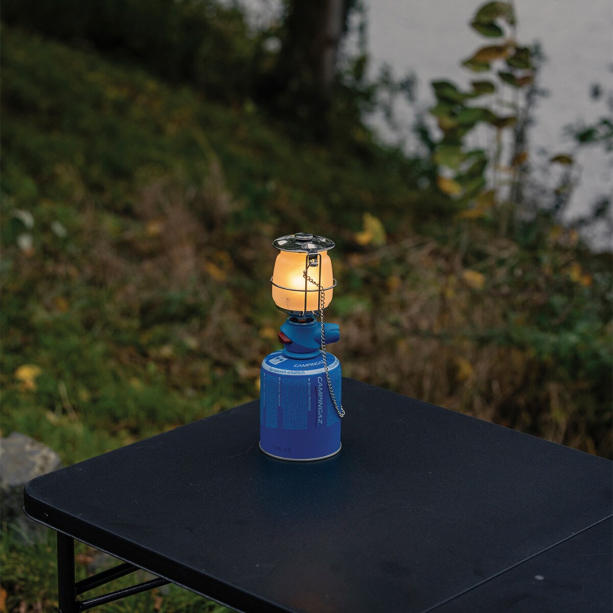 Candeeiro Portátil a Gás - 80 W Azul-6