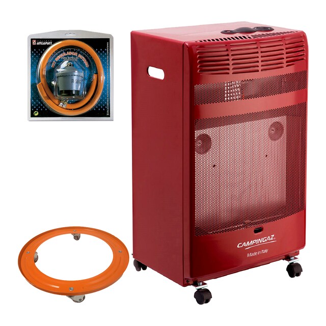 Imagen 0 de Pack Estufa Llama Azul BF5000+ Roja Campingaz + Soporte Bombona + Kit Regulador