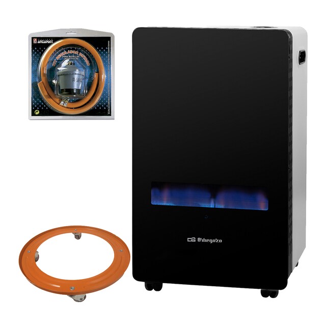 Imagen 0 de Pack Estufa Gas Catalítica HBF100 Orbegozo + Soporte Bombona + Kit Regulador