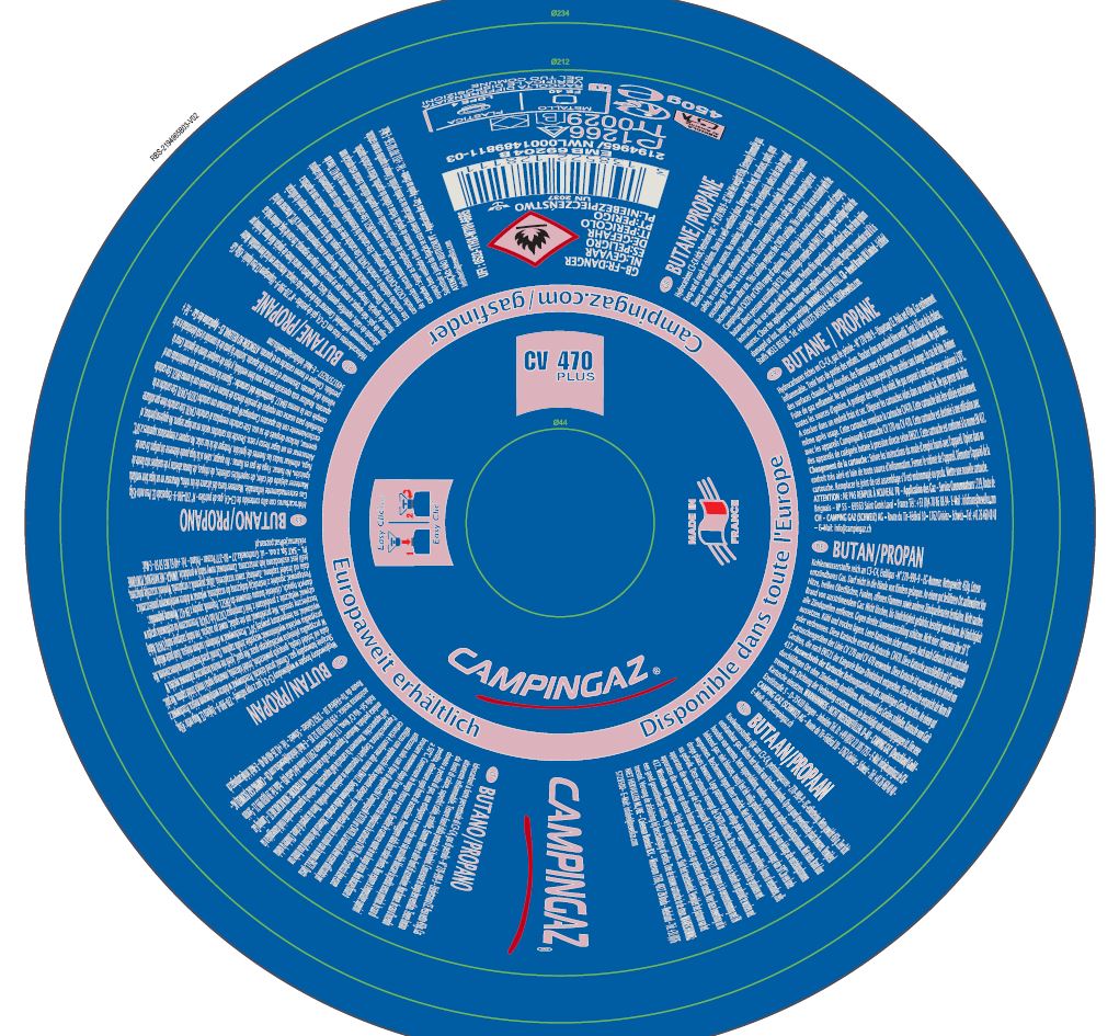 Cartucho de Gás CV470 Plus Azul-4