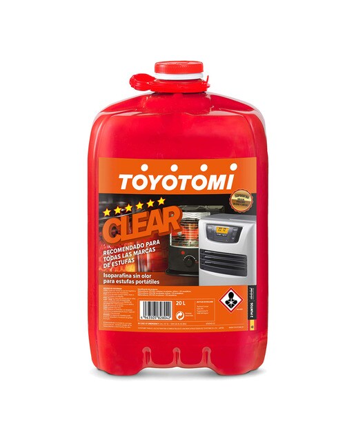 Imagen 0 de Bidón Parafina Toyotomi Clear 20 l