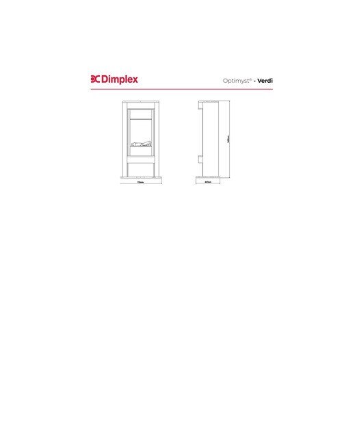 Estufa Eléctrica Verdi Optymist Blanco-8