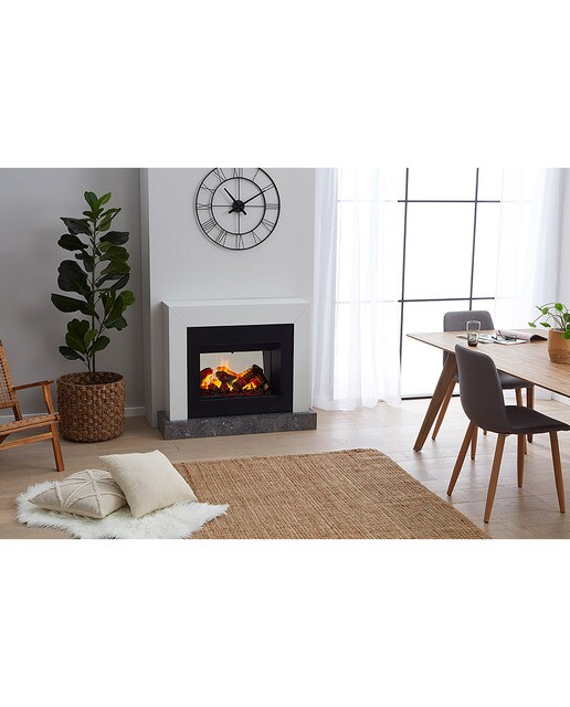 Chimenea Eléctrica Ravel Optimyst Blanco-3
