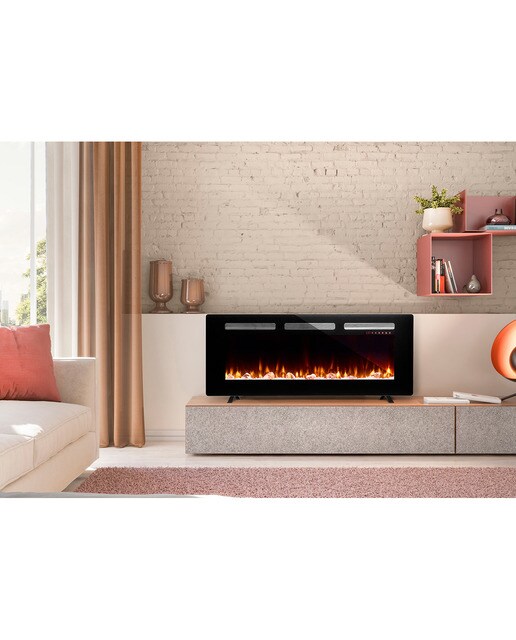 Chimenea Eléctrica Sierra 48 Negro-2