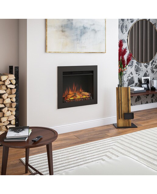 Chimenea Eléctrica Insertable Power Flame Negro-5
