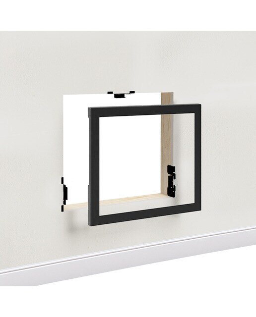 Marco para Chimenea Eléctrica Insertable Power Flame Negro-3