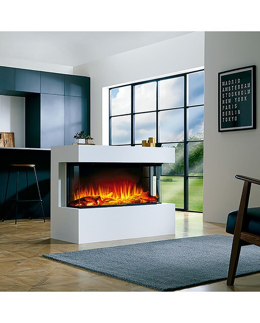 Chimenea Simulador Eléctrico i1000E App Negro-2