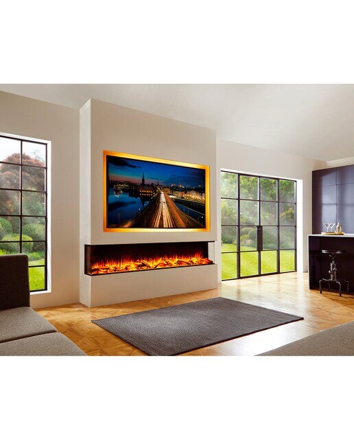 Chimenea Simulador Eléctrico i1000E App Negro-3
